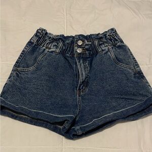 Denim jean shorts